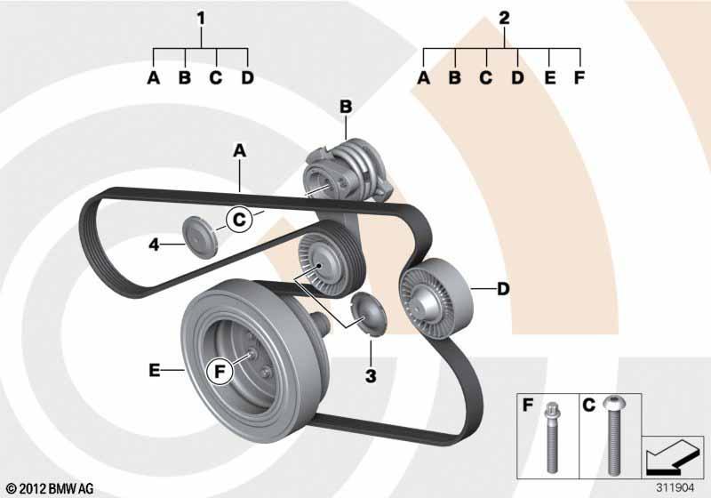 Reparatursatz Riementriebe Value Parts