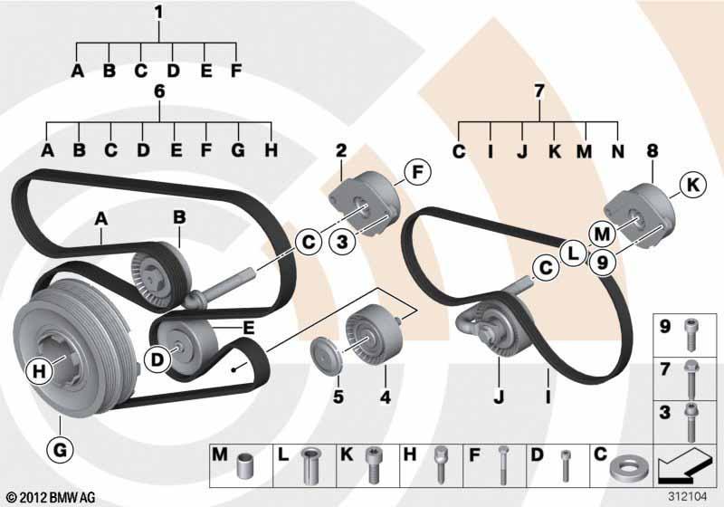 Reparatursatz Riementriebe Value Parts