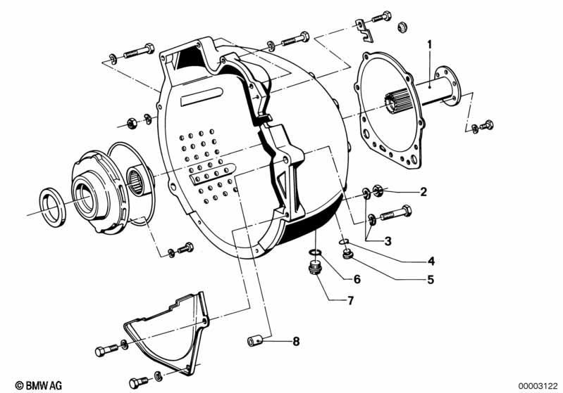 ZF 3HP20 Anbauteile