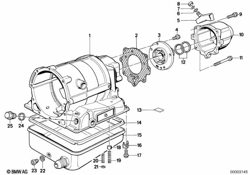 ZF 3HP22 Gehäuseteile/Ölwanne