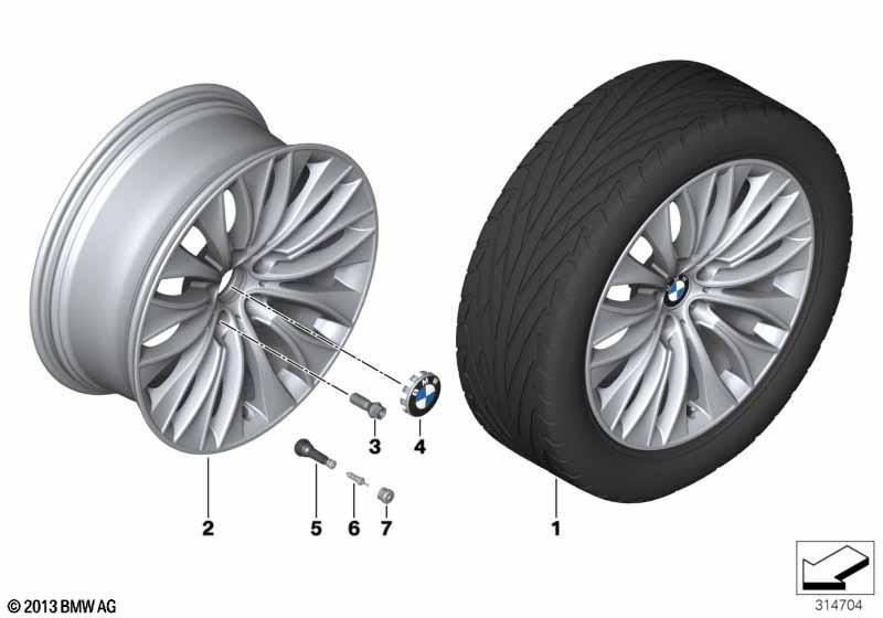 BMW LM Rad Vielspeiche 459 - 20"