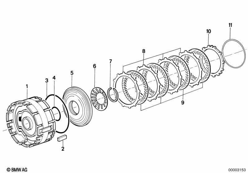 ZF 3HP22 Bremskupplung D