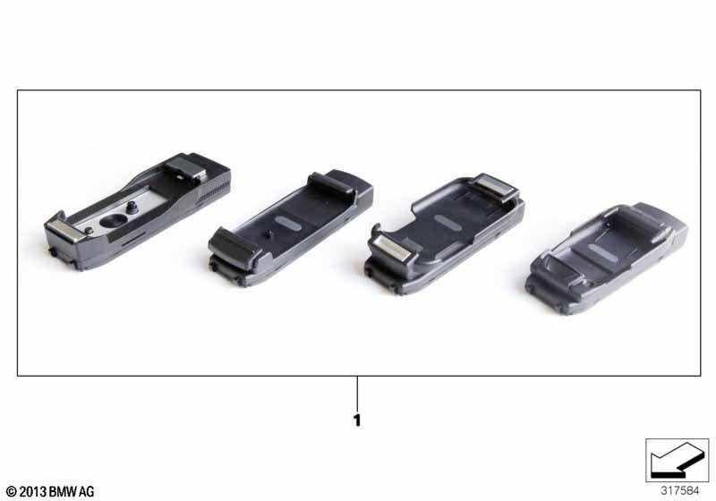 Snap-in adapter for SAMSUNG devices