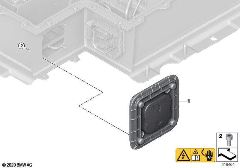 Hochvolt-Batterie Entgasungseinheit