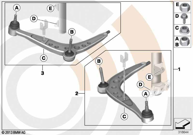 Service Kit Querlenker / Value Parts