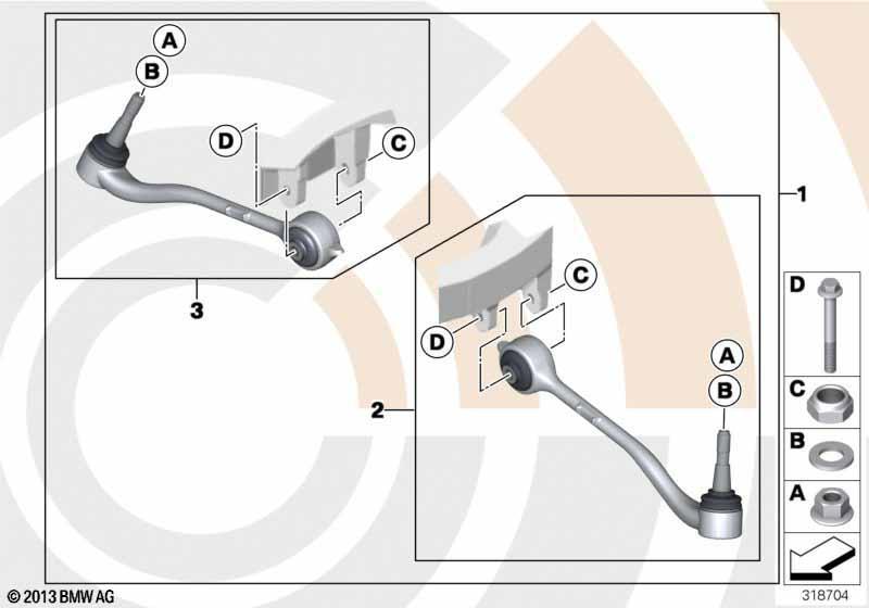 Service Kit Querlenker / Value Parts