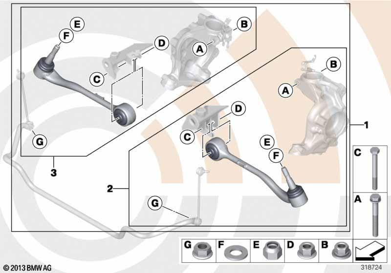 Service Kit Querlenker / Value Parts