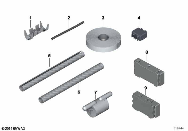 Diverse Einzelteile Kabelbaumreparatur