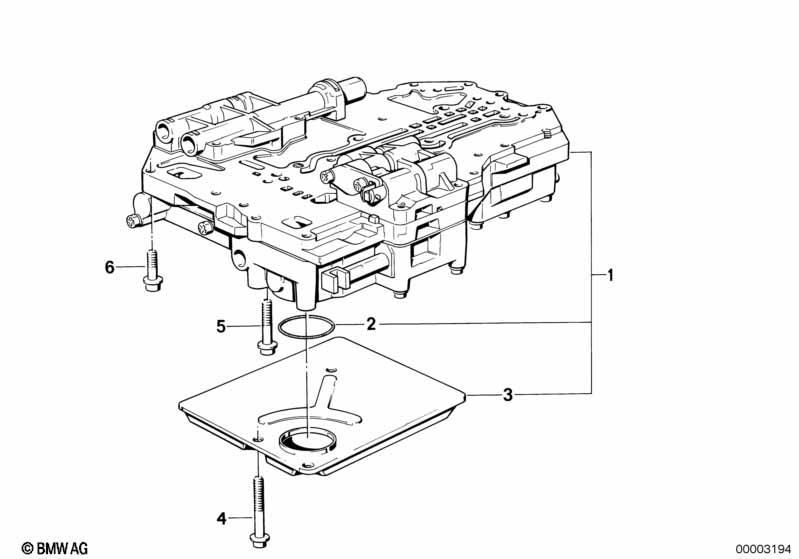 ZF 4HP22/24-H Schaltgerät + Anbauteile