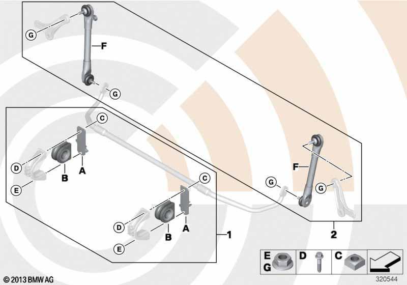 Reparatursätze Stabilisator vorn