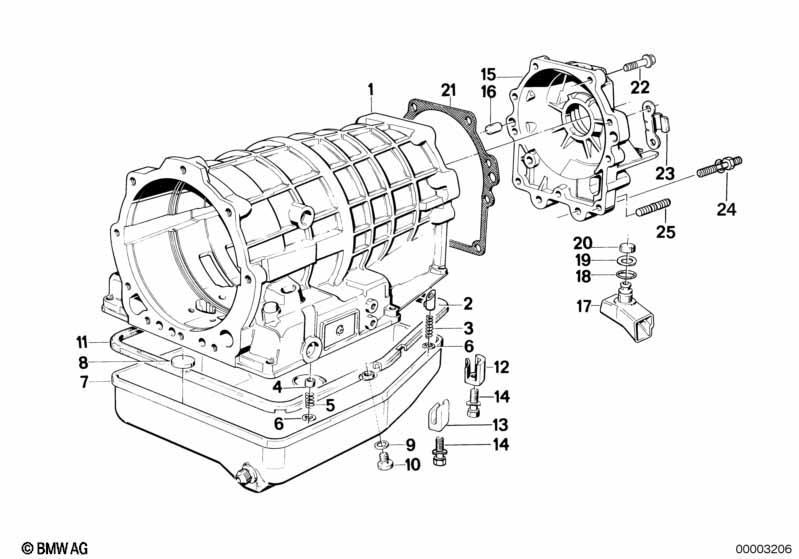 ZF 4HP22/24 Gehäuseteile/Ölwanne