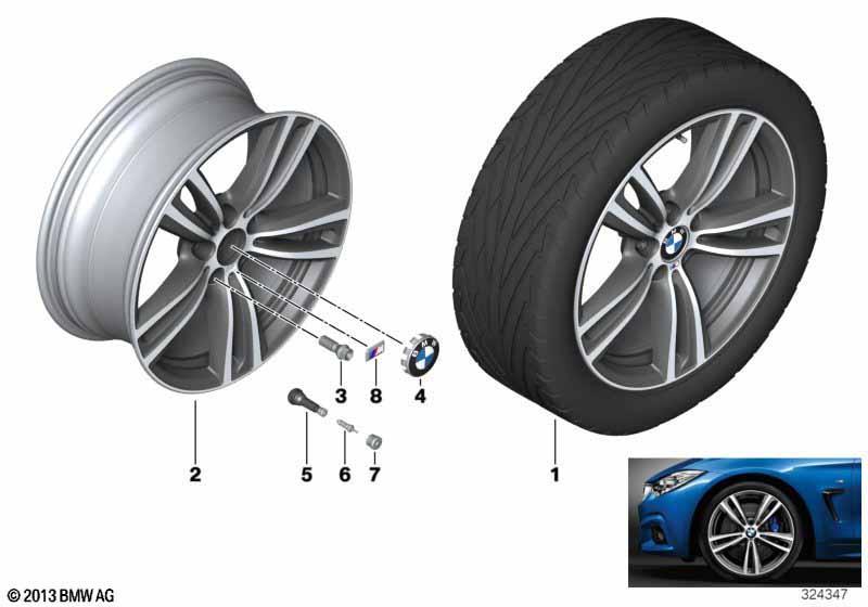 BMW LM Rad M Doppelspeiche 442 - 19"