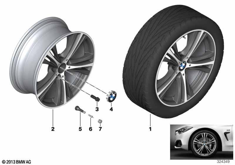 BMW LM Rad Sternspeiche 407 - 19"