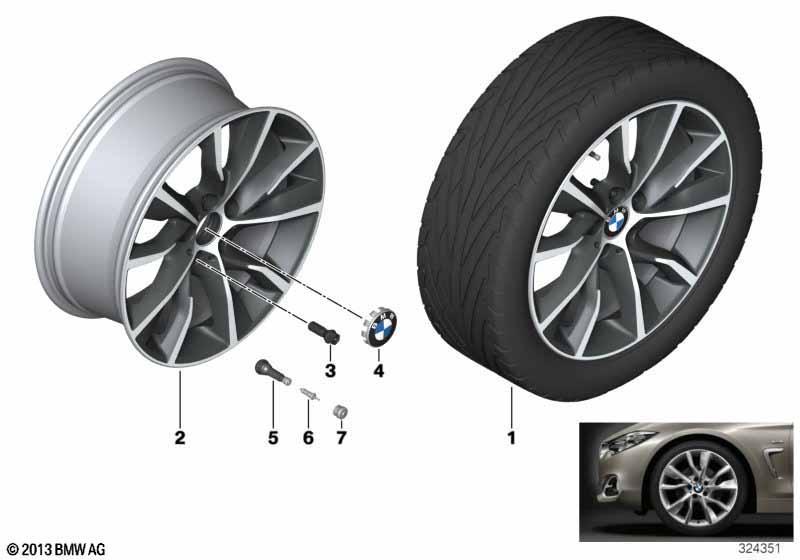 BMW LM Rad Turbinenstyling 402 - 19"