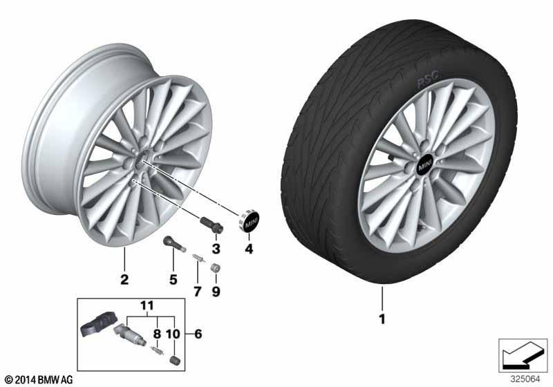 MINI LM Rad Multi Spoke 505