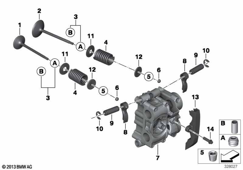 Ventilsteuerung-Einlass-/Auslassventil