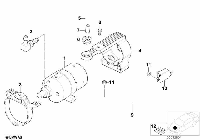 DSC Vorladepumpe/Sensoren/Anbauteile