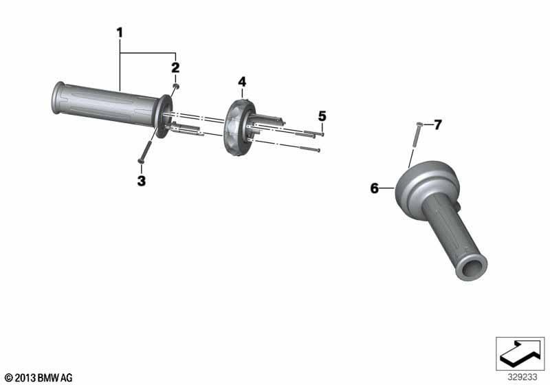 Lenkergriffe beheizt / Multi-Controller