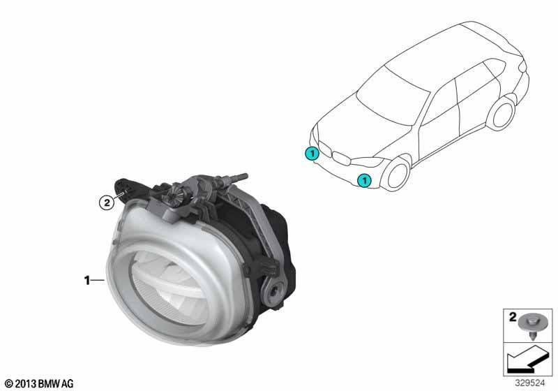 Nebelscheinwerfer LED