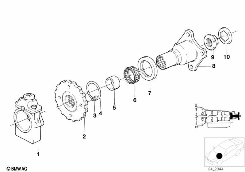 ZF 4HP22/24-H Abtrieb