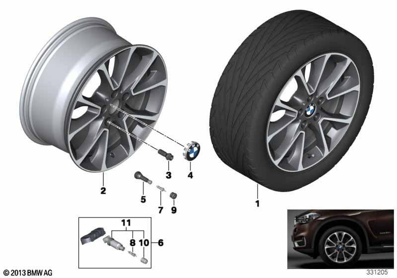 BMW LM Rad Sternspeiche 449 - 19"