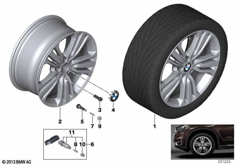 BMW LM Rad W-Speiche 447 - 19"