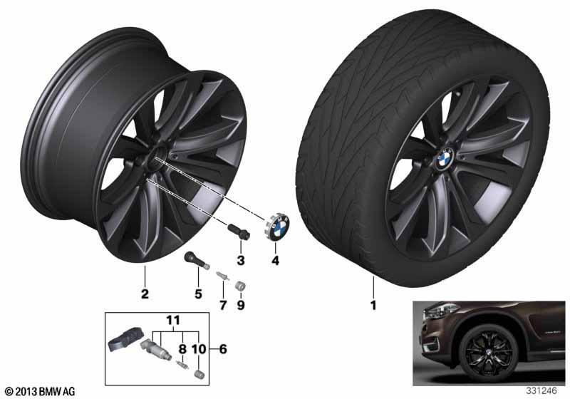 BMW LM Rad Sternspeiche 491 - 20"