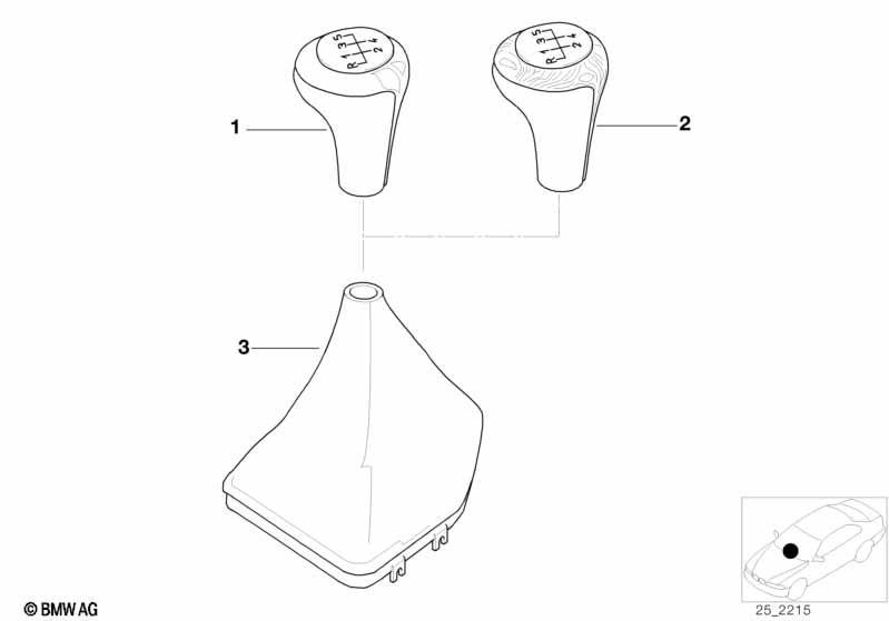 Gear shift knobs/shift lever coverings