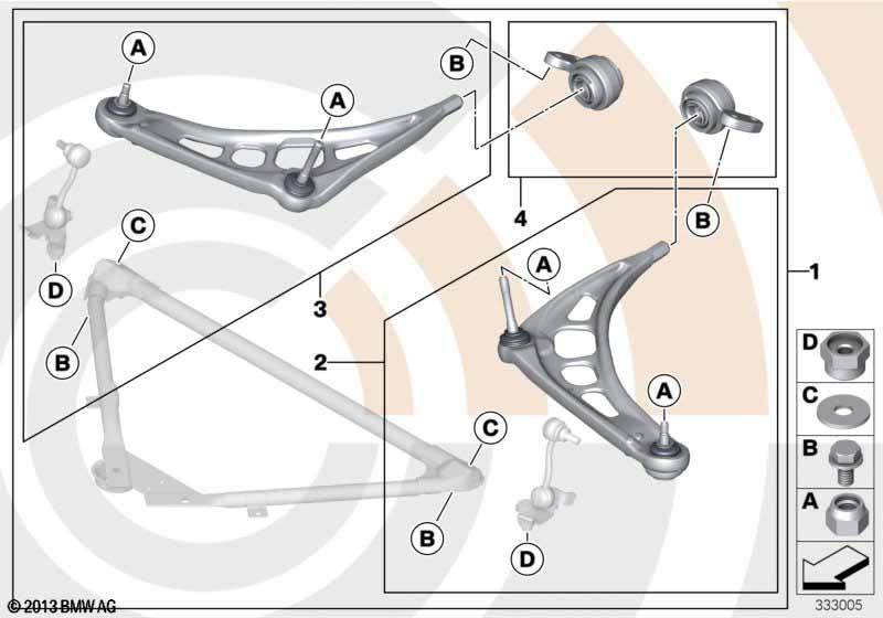 Service Kit Querlenker / Value Parts