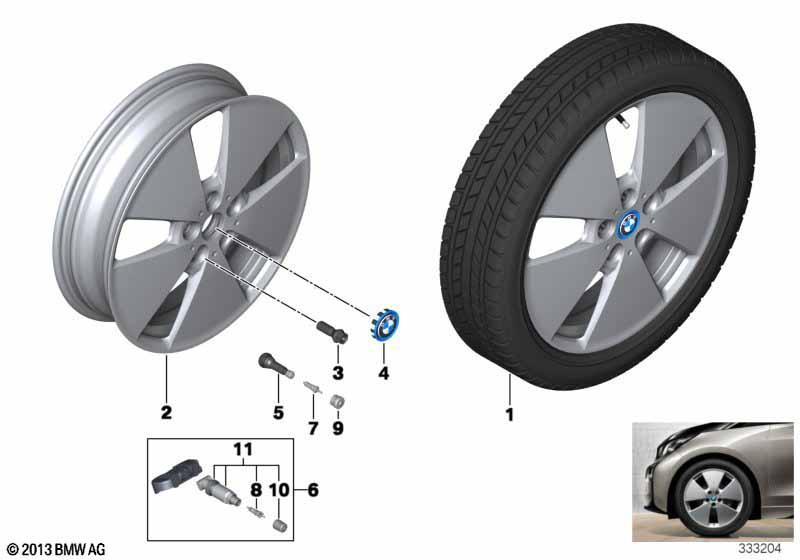 BMW i LM Rad Sternspeiche 427 - 19"