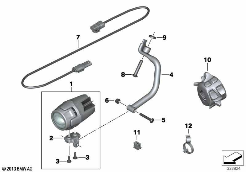 Nachrüstung LED-Zusatzscheinwerfer