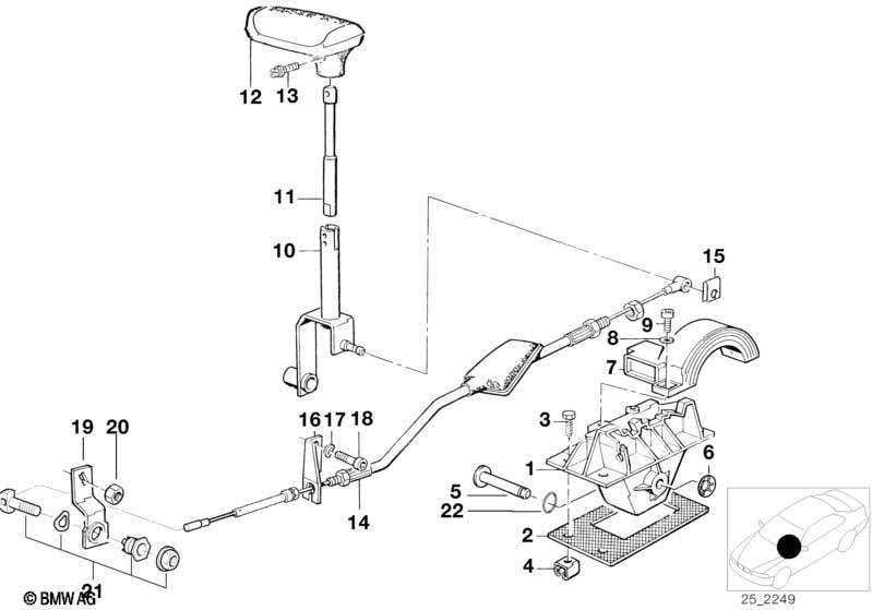 Schaltung automatisches Getriebe