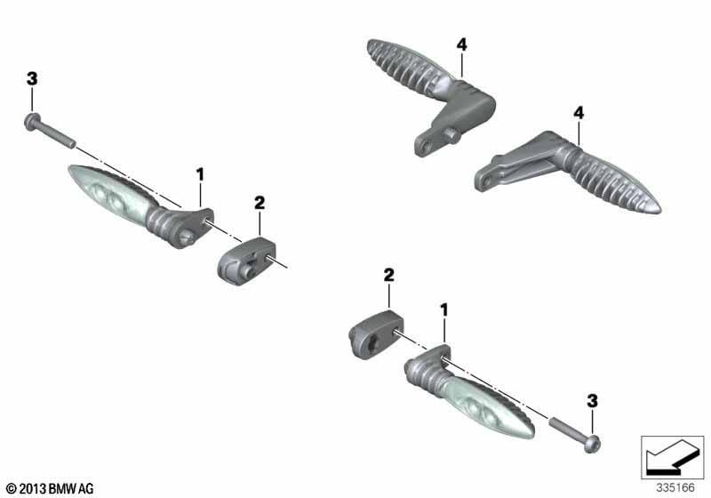 Nachrüstsatz LED Blinkleuchte