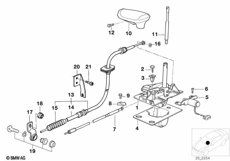 Schaltung Interlock Automatikgetriebe