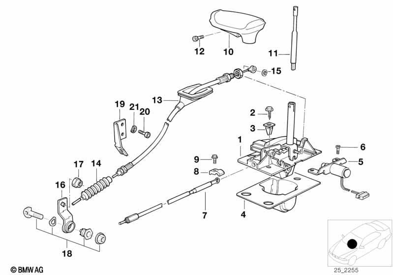 Schaltung Interlock Automatikgetriebe