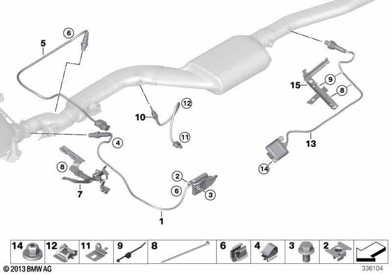 Abgassensorik / Sonde NOX / SCR