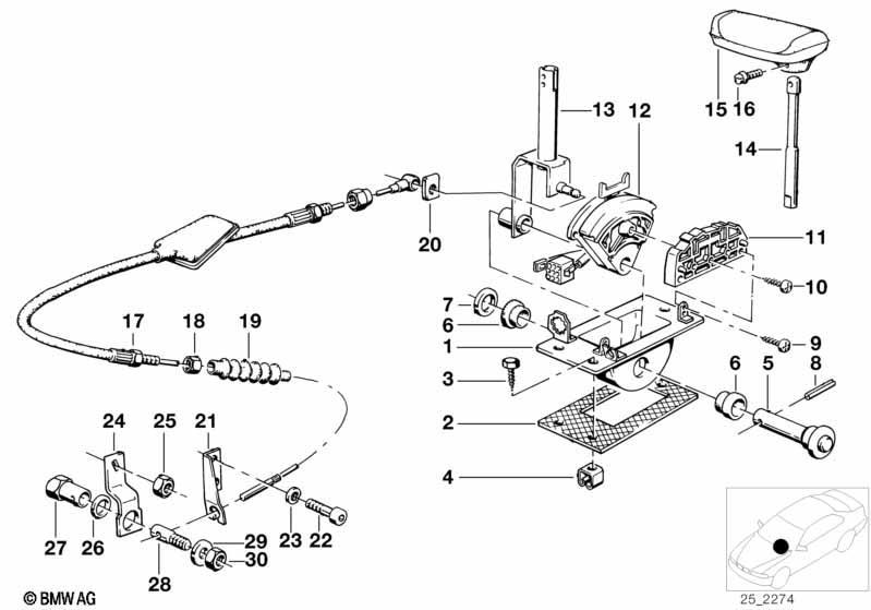 Schaltung automatisches Getriebe