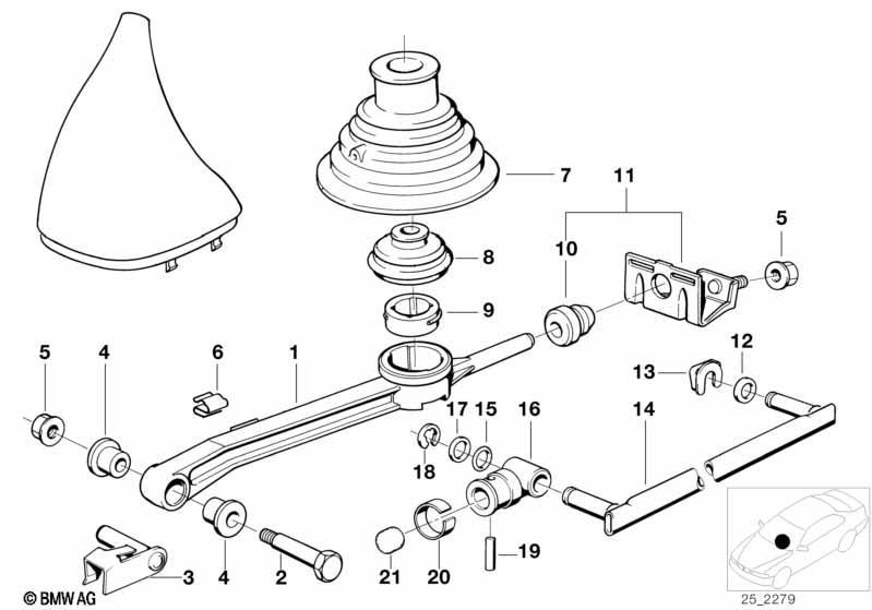 Schaltung mechanisches Getriebe