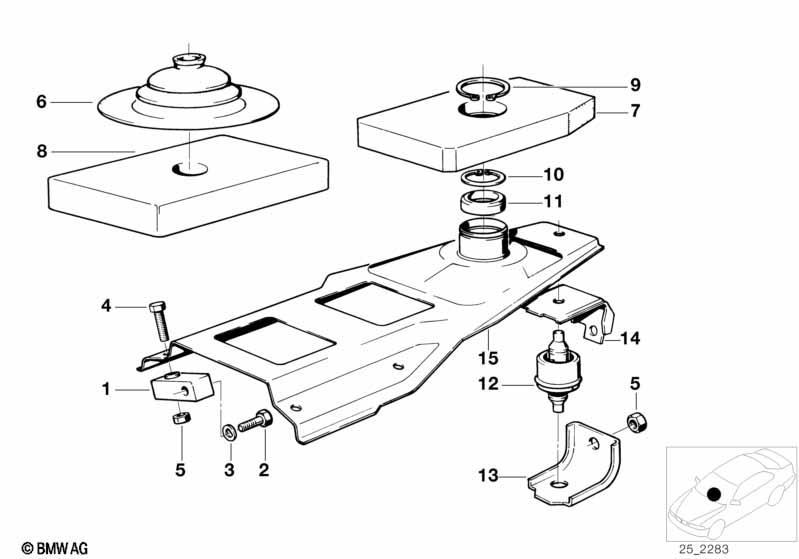 Schaltung mechanisches Getriebe