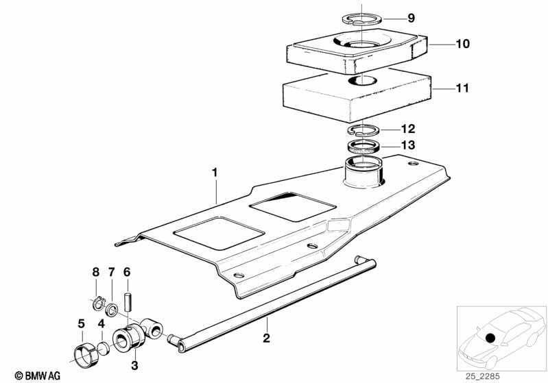 Schaltung mechanisches Getriebe