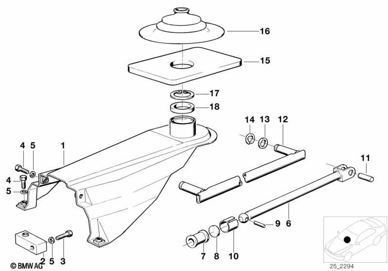 Schaltung mechanisches Getriebe