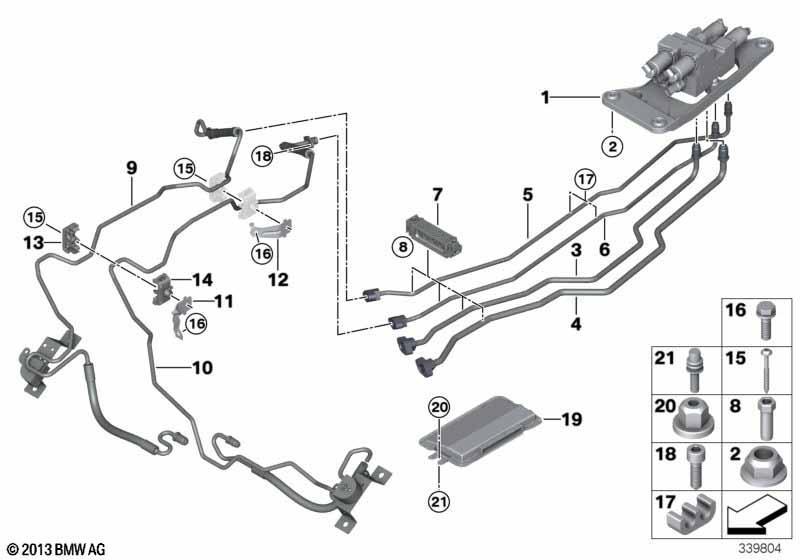 Ventilblock und Anbauteile/Dynamic Drive