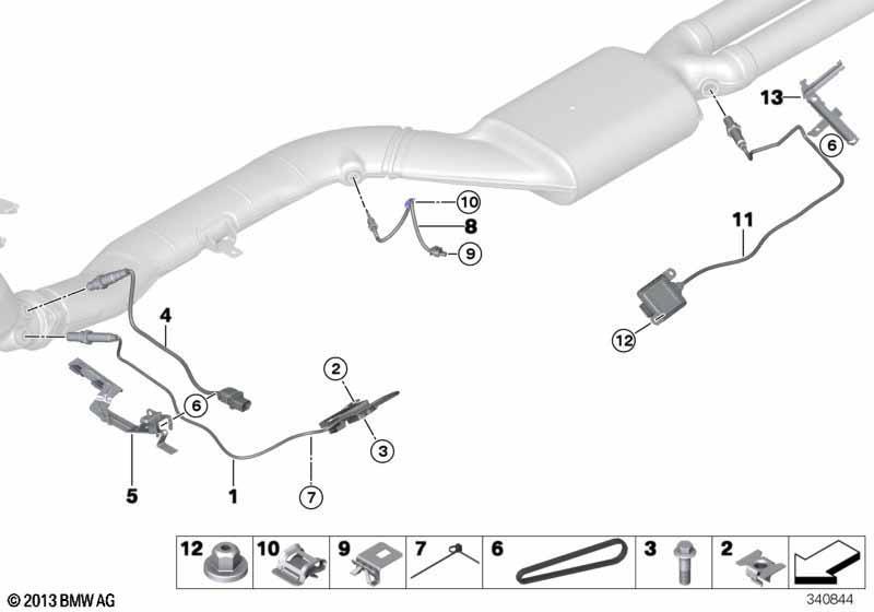 Abgassensorik / Sonde NOX / SCR