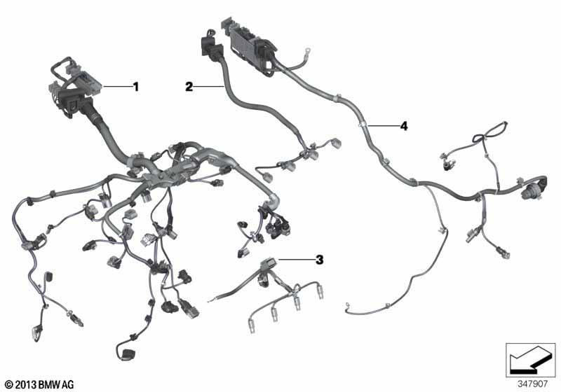 Kabelbaum Motor