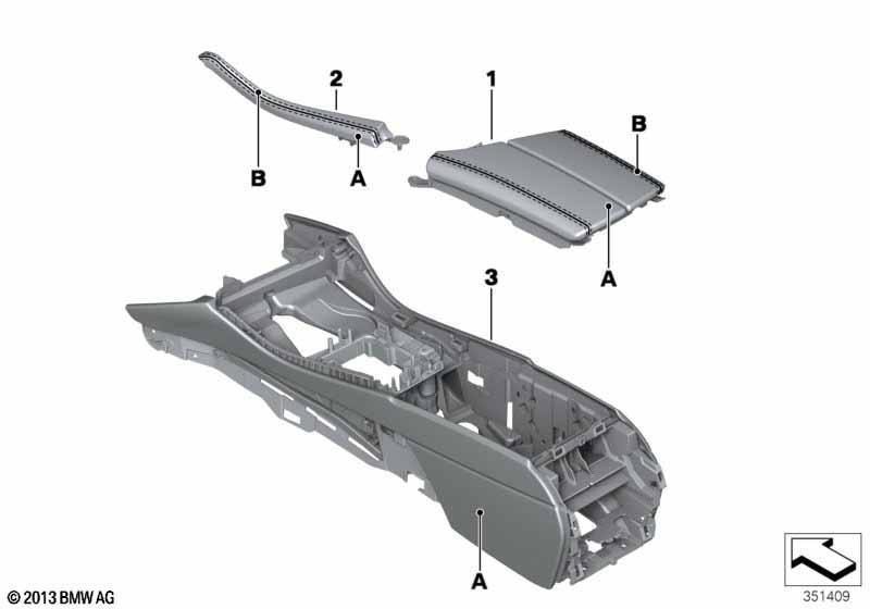 Individual Mittelkonsole/Mittelarmlehne