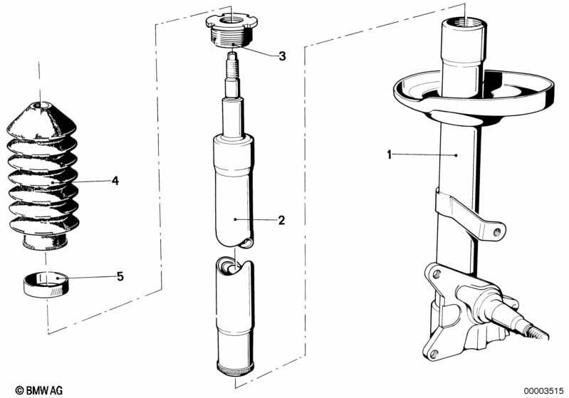 Federbein vorn/Stossdämpfer