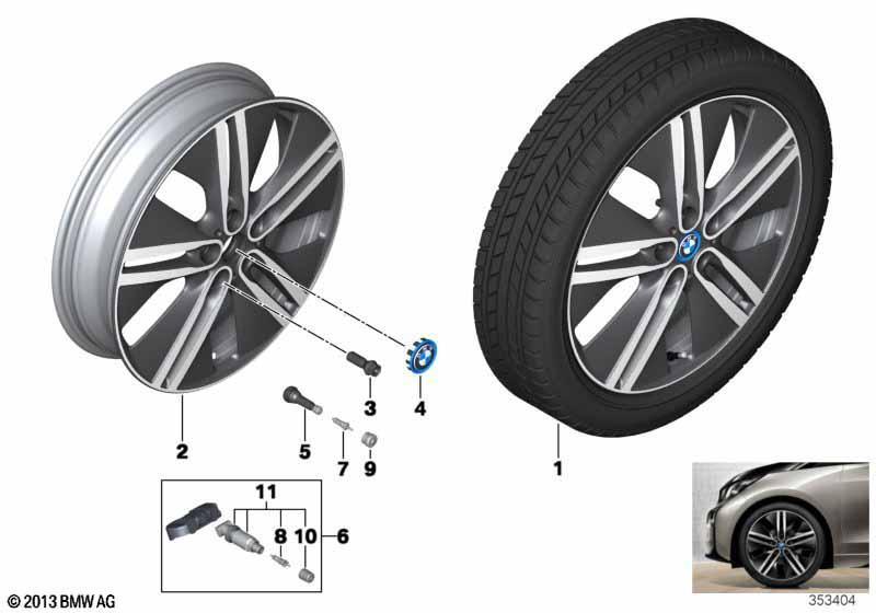 BMW i LM Rad Doppelspeiche 430 - 20"