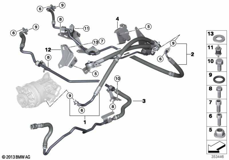 Ölleitungen / Adaptive Drive