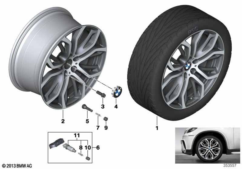 BMW LM Rad Y-Speiche 375 BMW Performance