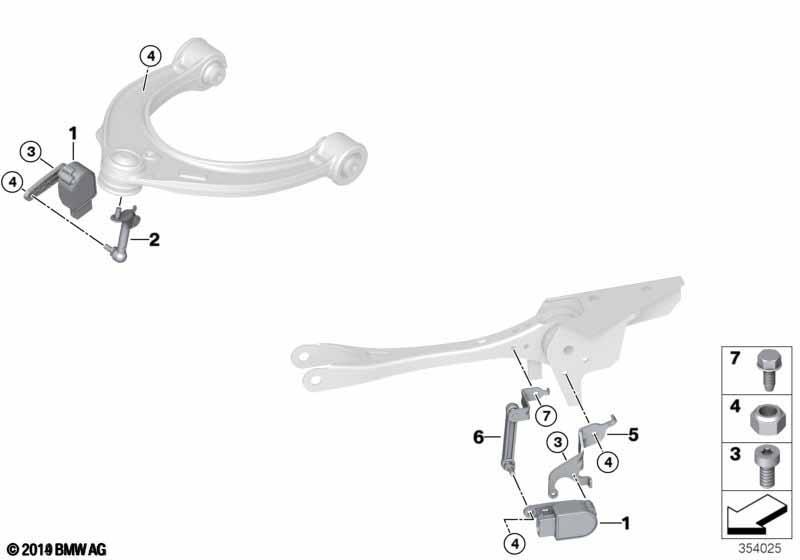 Sensor Leuchtweitenregulierung